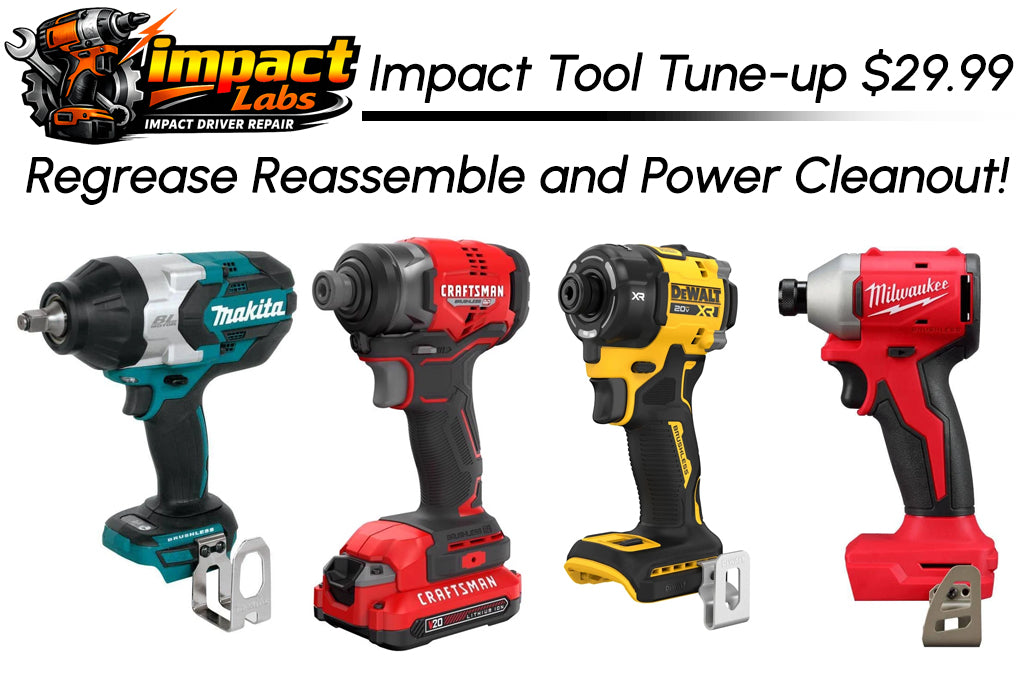 Complete Impact Driver Tune-up Service